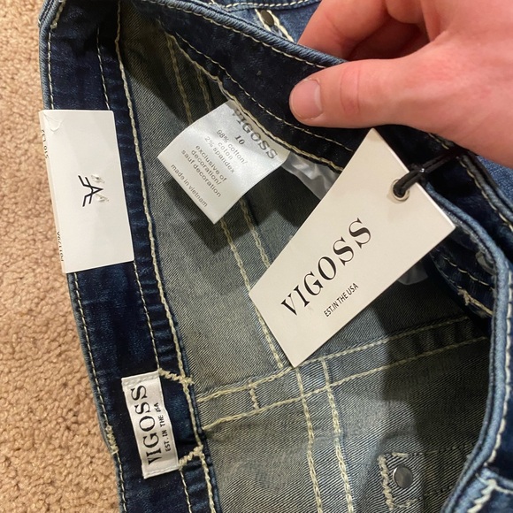 NWT Virgoss Heritage Fit Bootcut Jeans size 10 31x31 - Picture 4 of 4